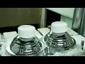 Lagu The process of making dinner plates with melamine resin. China Tableware Factory