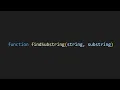 Finding a substring in a larger string in JS