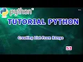 Belajar Python 53 - Creating List From Range