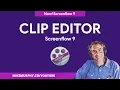 Screenflow 9 How To Use The Clip Editor