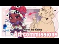 How to take art commissions or how I personally do it