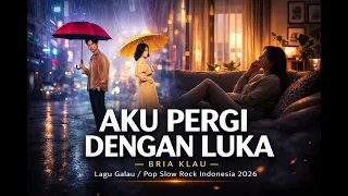 aku pergi dengan luka bria klau lagu galau paling menyentuh pop slow rock indonesia 2026