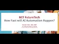 FutureTech Conference 2025 Kickoff How Fast will AI Automation Happen