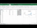 Use Excel 2016 to make Frequency distribution and Histogram for quantitative data