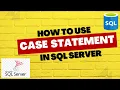 How to use of Case Statement in SQL Use of Case Statement in SQL SQL Case Statement SQL