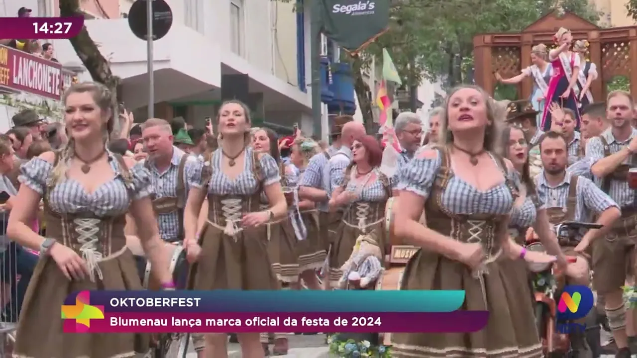 Oktoberfest Blumenau lança marca oficial da festa de 2024