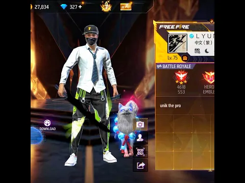 I hacked Lyuna FF ID 🤯☠️ | #shorts #unik111 #tondegamer #freefire