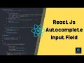 React Js Challenge Day 34 autocomplete search input field in react js