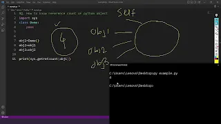 Check How Many References for Object in Python Reference Counting for Object