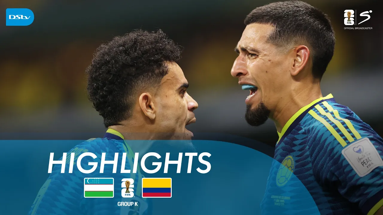 Uzbekistan vs Colombia | Match Highlights | FIFA World Cup 2026™