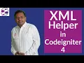 XML helper in Codeigniter 4 XML ci4 in XML Helpers in Codeigniter 4 Urdu