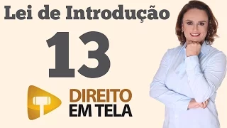 Lei de Introdução - Aula 13 - Antinomia