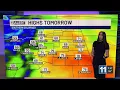 Mild and breezy Thursday