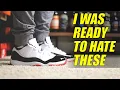 THE JORDAN 11 LOW CONCORD BRED Review Unbox On Feet
