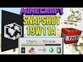 Minecraft 1 14 Snapshot 19w11a New Villager Trading Globe Banner TNT Changes