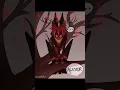 Lagu Alastor is scared of a dog and Charlie tries to help #hazbinhotel #shorts