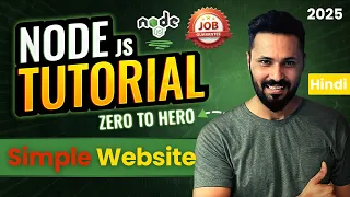Node JS Tutorial in Hindi Make Simple and Basic Website