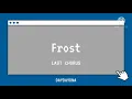 TXT - Frost | Last Chorus For Alarm, Ringtone, etc