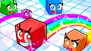 I Spent 100 000 In Roblox Color io With MY CRAZY FAN GIRLS