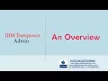 IBM Datapower Overview Demo on IBM Datapower Bytes Online Training