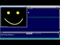 QBasic Tutorial 54 - Making QBasic Smile By Drawing A Face