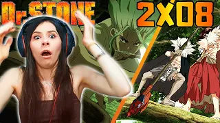 Download THEY ARE HERE!!😧 WHAT NOW! Dr.Stone Season 2 Episode 8 REACTION! MP3