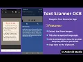 OCR Text Scanner App in Android Studio Make Image to Text Converter App