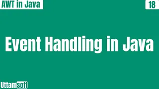 Event Handling in java explain what is hindi