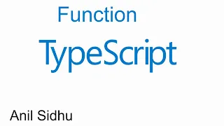 Typescript tutorial for beginners function