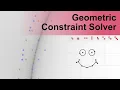 Demo of a Geometric Constraint Solver