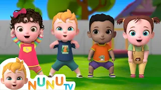 head shoulder knees and toes more kids songs nunu tv nursery rhymes