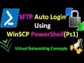 Linux WinSCP SFTP Auto Login Using PowerShell