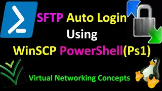 Linux WinSCP SFTP Auto Login Using PowerShell