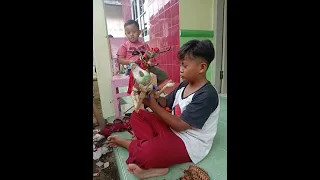 dalang cilik wayang golek sang hyang dewa brata