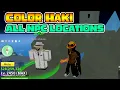 Haki Color Master of Of Enhancement NPC All Locations in 2nd Sea Blox Fruits 2022