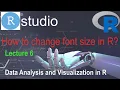 Revealed The Secret Trick to Easily Change Font Size in R Studio Console