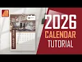 Create Your 2026 Wall Calendar in Affinity Publisher 2 Easy Step by Step Tutorial