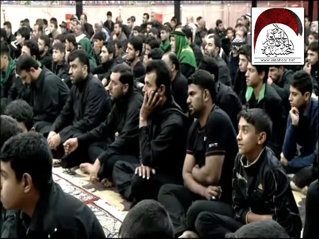 ⁣محاضرة الشيخ الشهرودي   حسينية داود العاشور المحاضرة الاولى