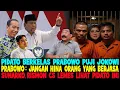 Download Lagu PRABOWO SINDIR RISMON..!! PIDATO BERKELAS PRABOWO SELALU MEMUJI JOKOWI DALAM PERESMIAN KEK KESEHATAN