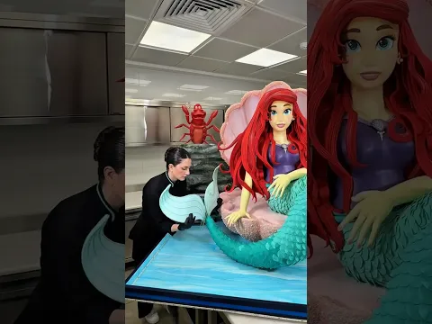 She made a mermaid for her daughter #shorts