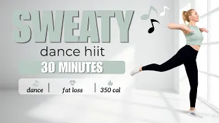 🔥30 MIN DANCE HIIT - SWEATY CARDIO WORKOUT🔥All Standing, No jumping 🔥Aerobics Style Workout🔥