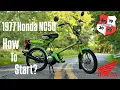 How To Start A 1977 Honda NC50 Express