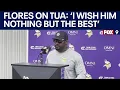 Brian Flores addresses Tua Tagovailoa comments I really wish him nothing but the best