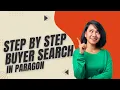 Paragon MLS Buyer Search Step by Step