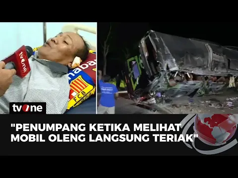 Merasa Ada Kendala Pada Rem, Sopir Ceritakan Kronologi Sebelum Terjadi Kecelakaan