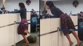I Got Back at an Airport Karen