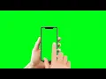 Download Lagu Mobile Phone Green screen Footage with finger swipe gesture.
