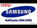 Lagu 🎵 Tono de Notificación Samsung DING DONG || Samsung DING DONG Notification Tone 🎵