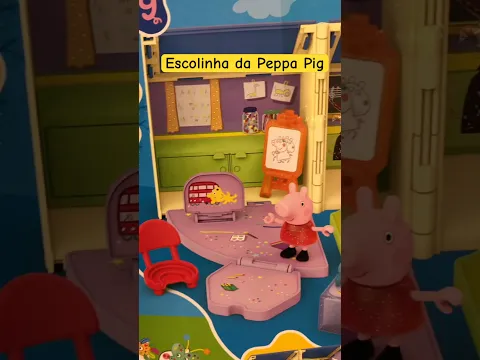 Escolinha da Peppa Pig #peppapig #escolinha #tiacris
