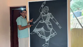 Learn to draw a classical dancer sketch step by step || π³ #classicalart #art #dancerart #drawing